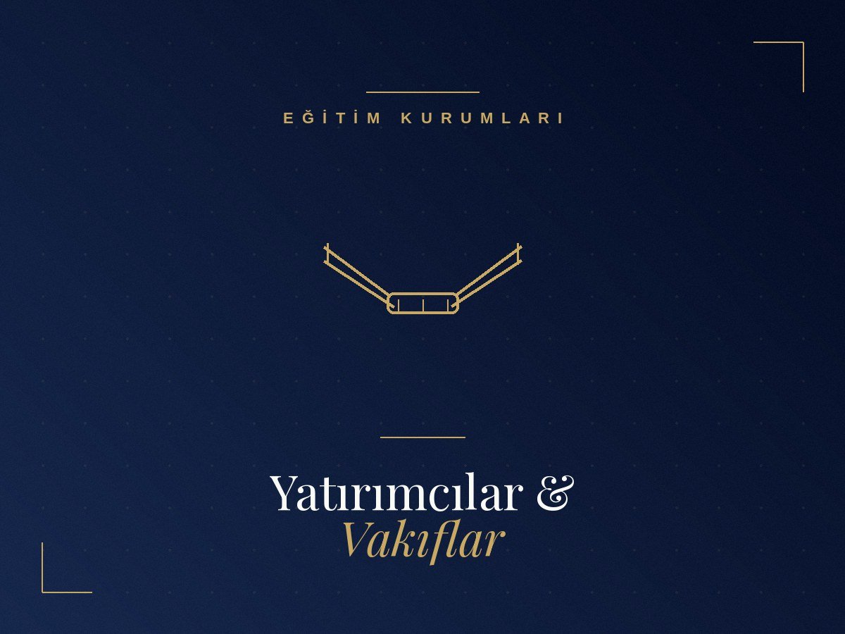 Yatırımcılar ve Vakıflar